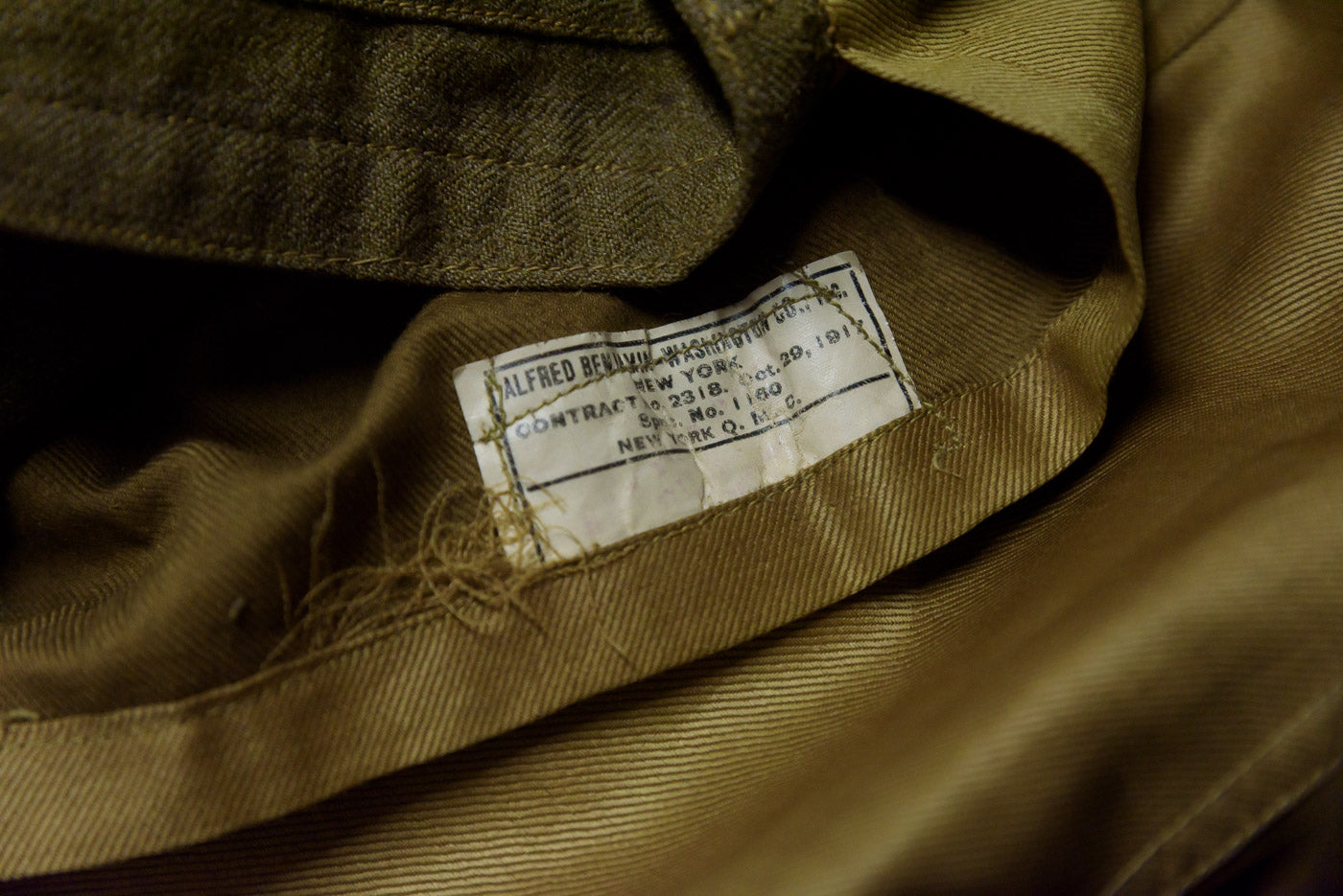 Giacca US Army WW1