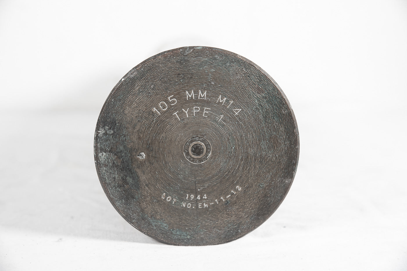 US Army bossolo 105 mm artiglieria WW 2