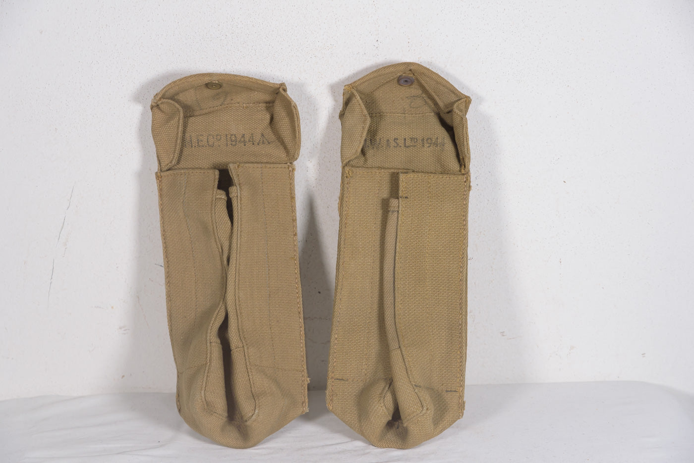 Coppia giberne P.37 per munizioni - Inglesi WW2