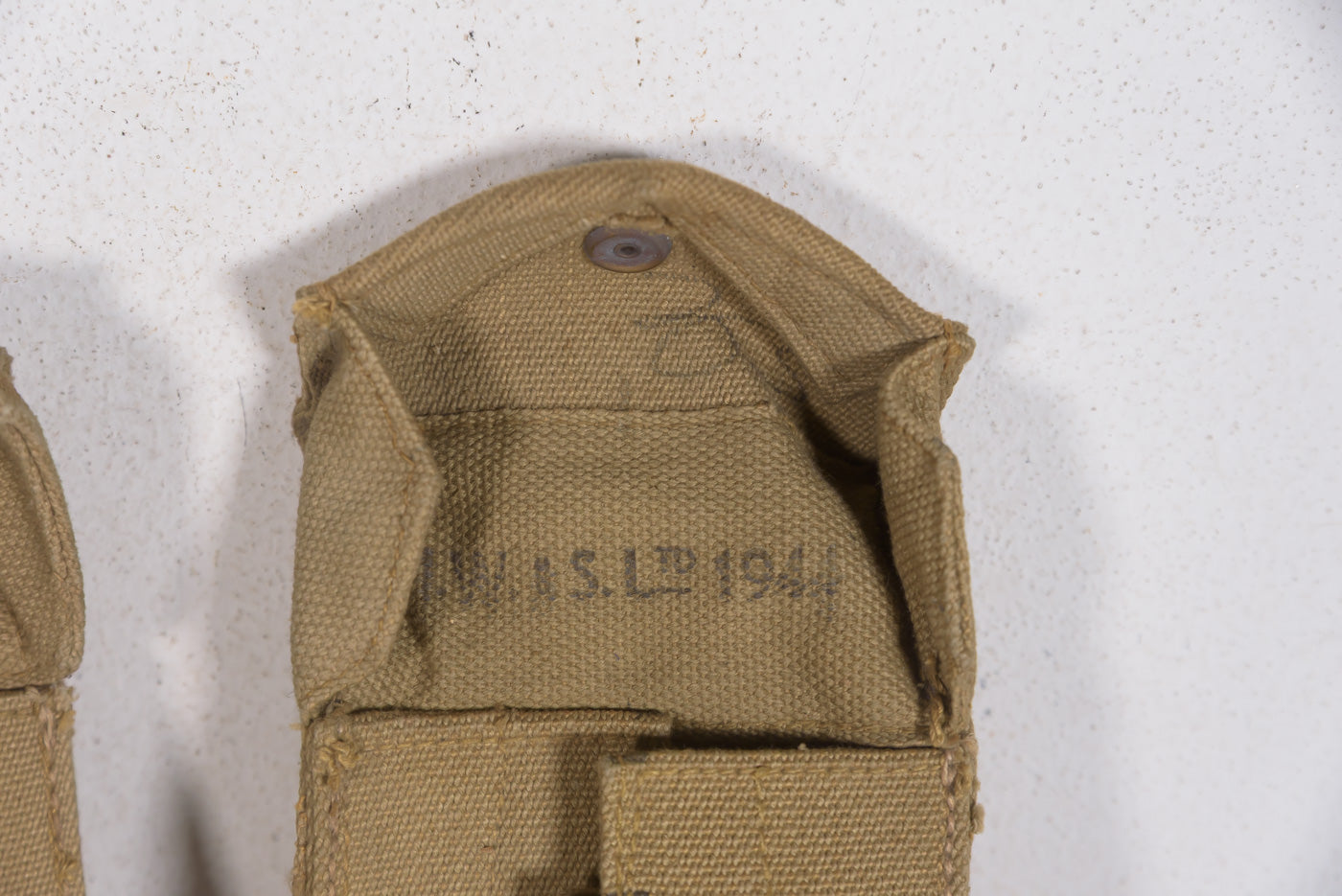 Coppia giberne P.37 per munizioni - Inglesi WW2