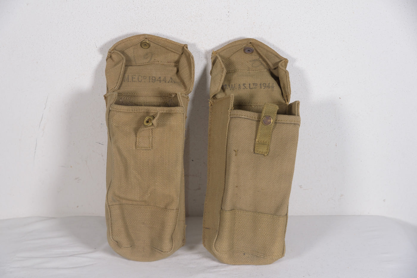 Coppia giberne P.37 per munizioni - Inglesi WW2