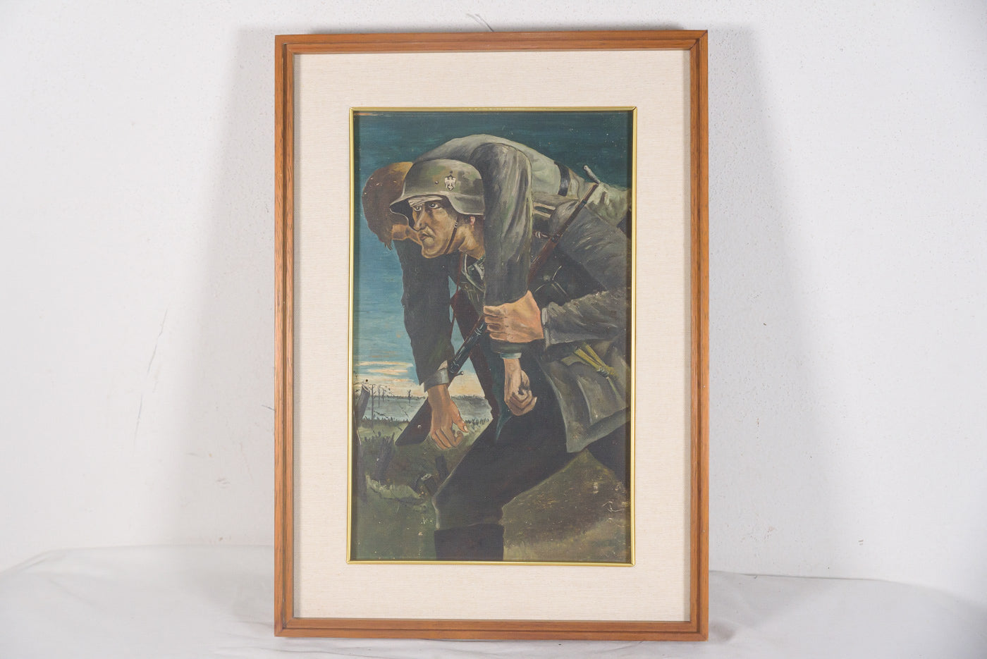 Dipinto ad olio su tavola 44x31