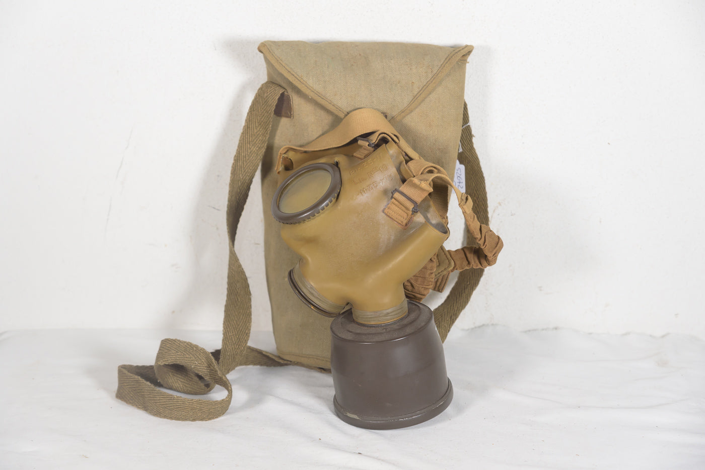 Maschera antigas P.35 taglia II -REI WW 2