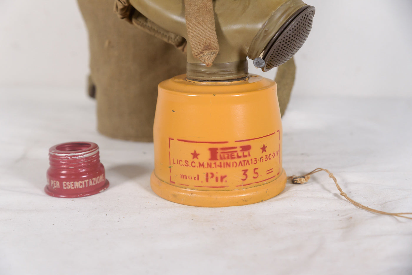 Maschera antigas P.35 taglia II -REI WW 2