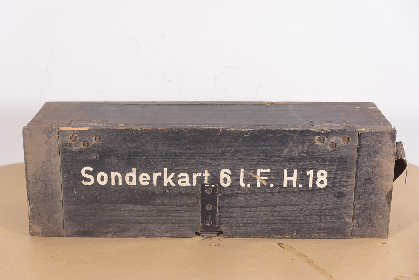 Cassa in legno Sonderkart.6 le.F.H.18