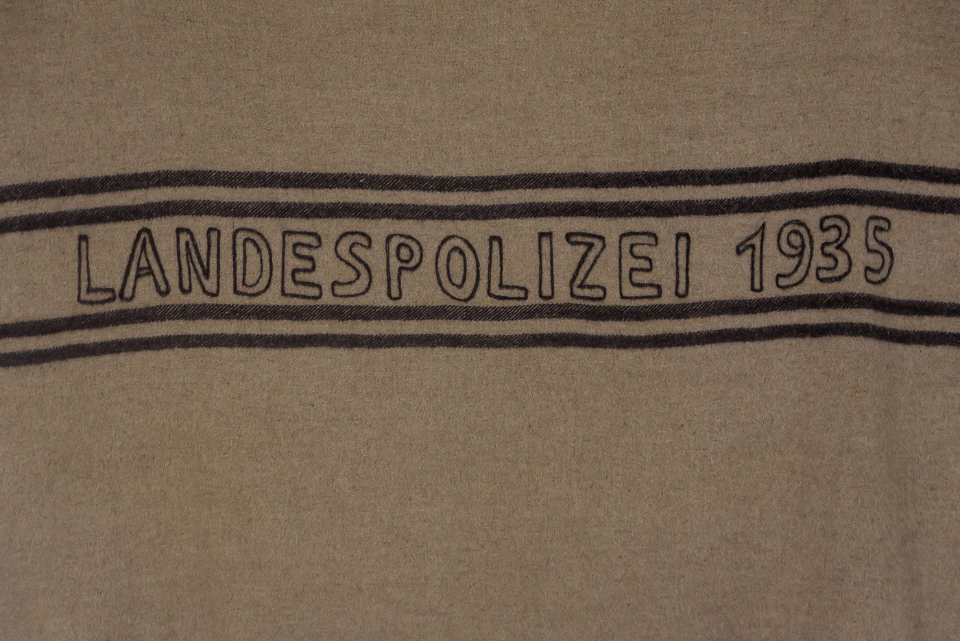 Coperta da campo Landespolizei 1935