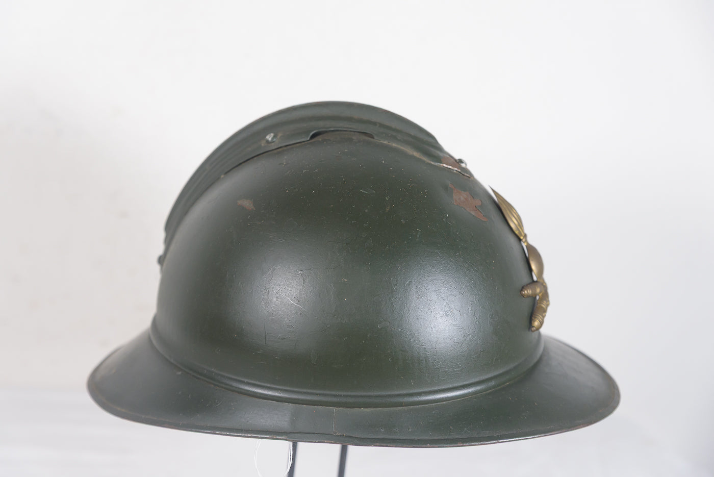 Elmetto Adrian M.15 Francese fornitura Italia WW1