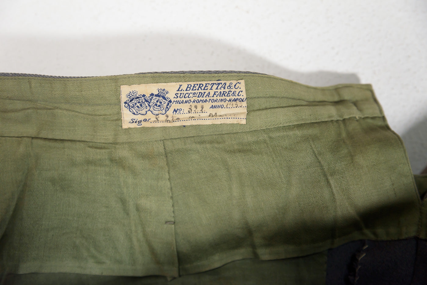 Completo M.34 giacca + pantaloni Ufficiale Artiglieria REI