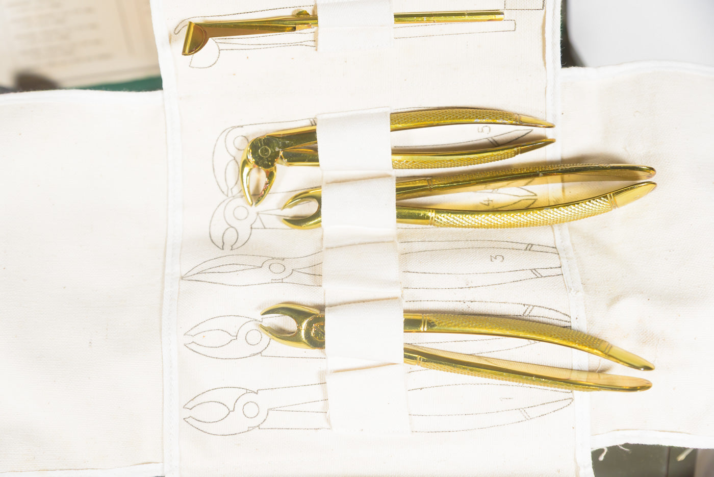 Truppen Besteck 1935 "Chiron Instrumente" Sanità WH