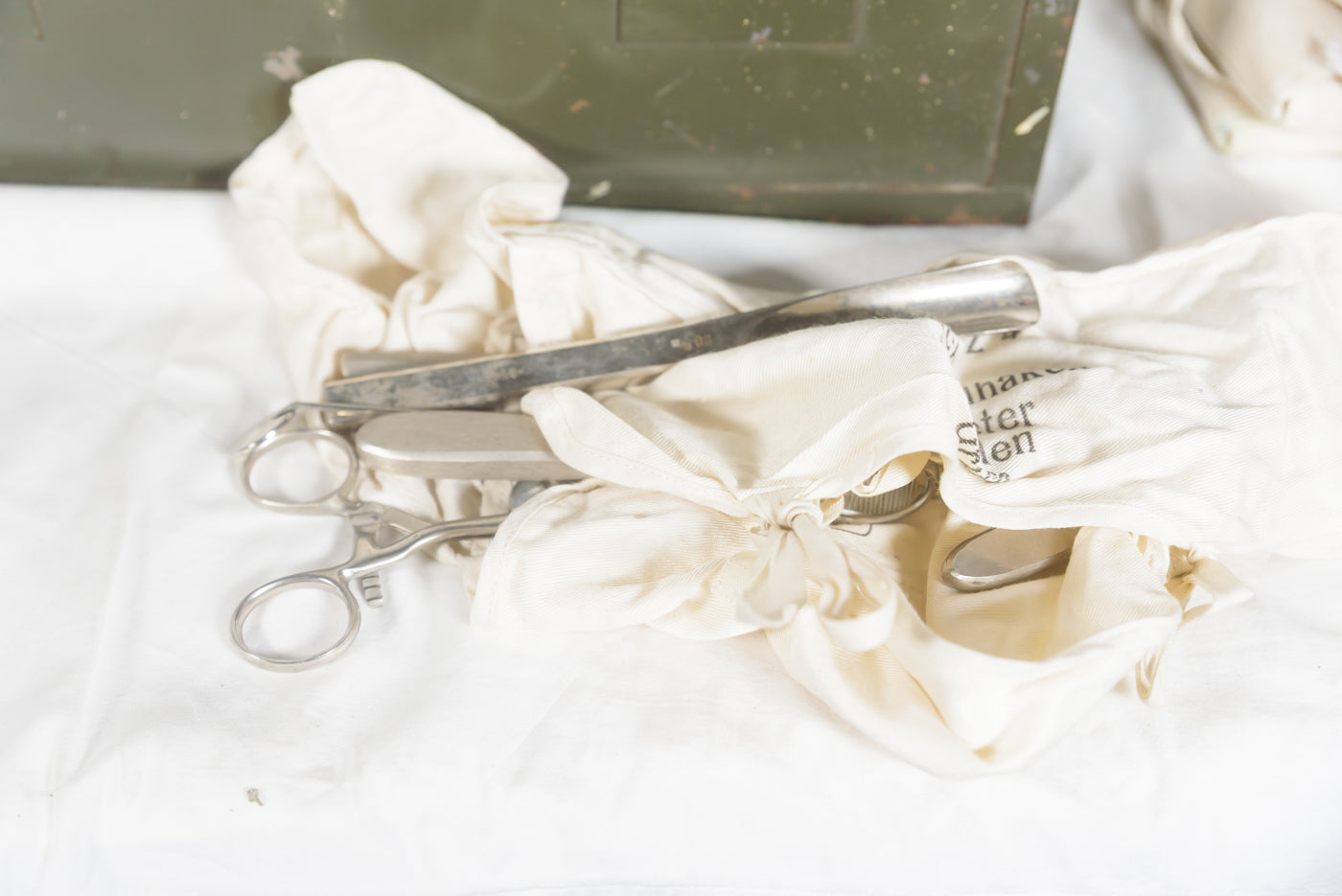 Truppen Besteck 1935 "Chiron Instrumente" Sanità WH