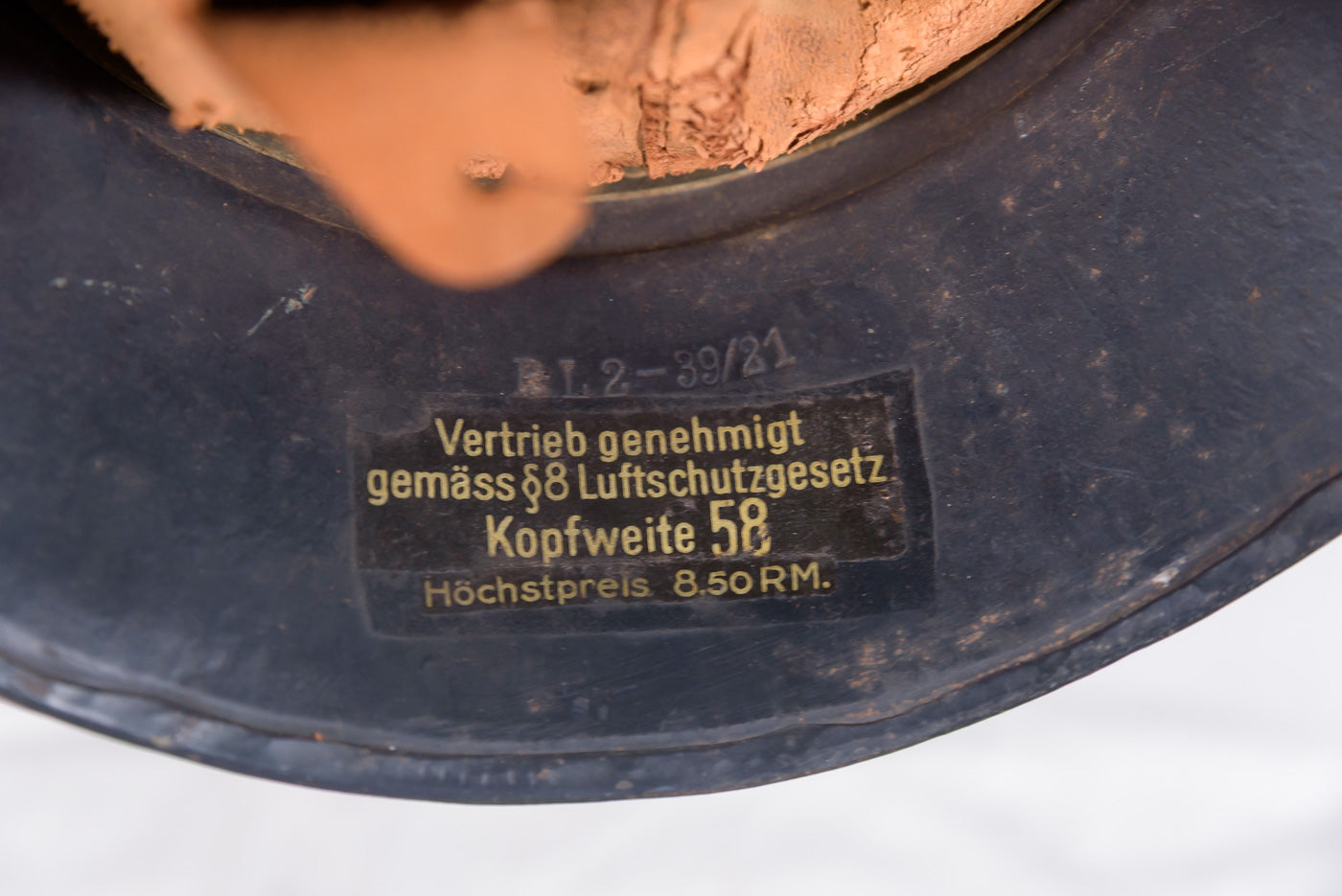 Elmetto Gladiator Luftschutz WW2