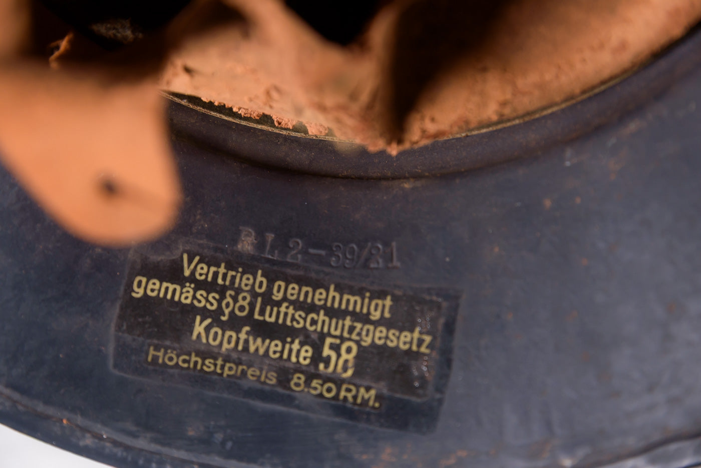 Elmetto Gladiator Luftschutz WW2