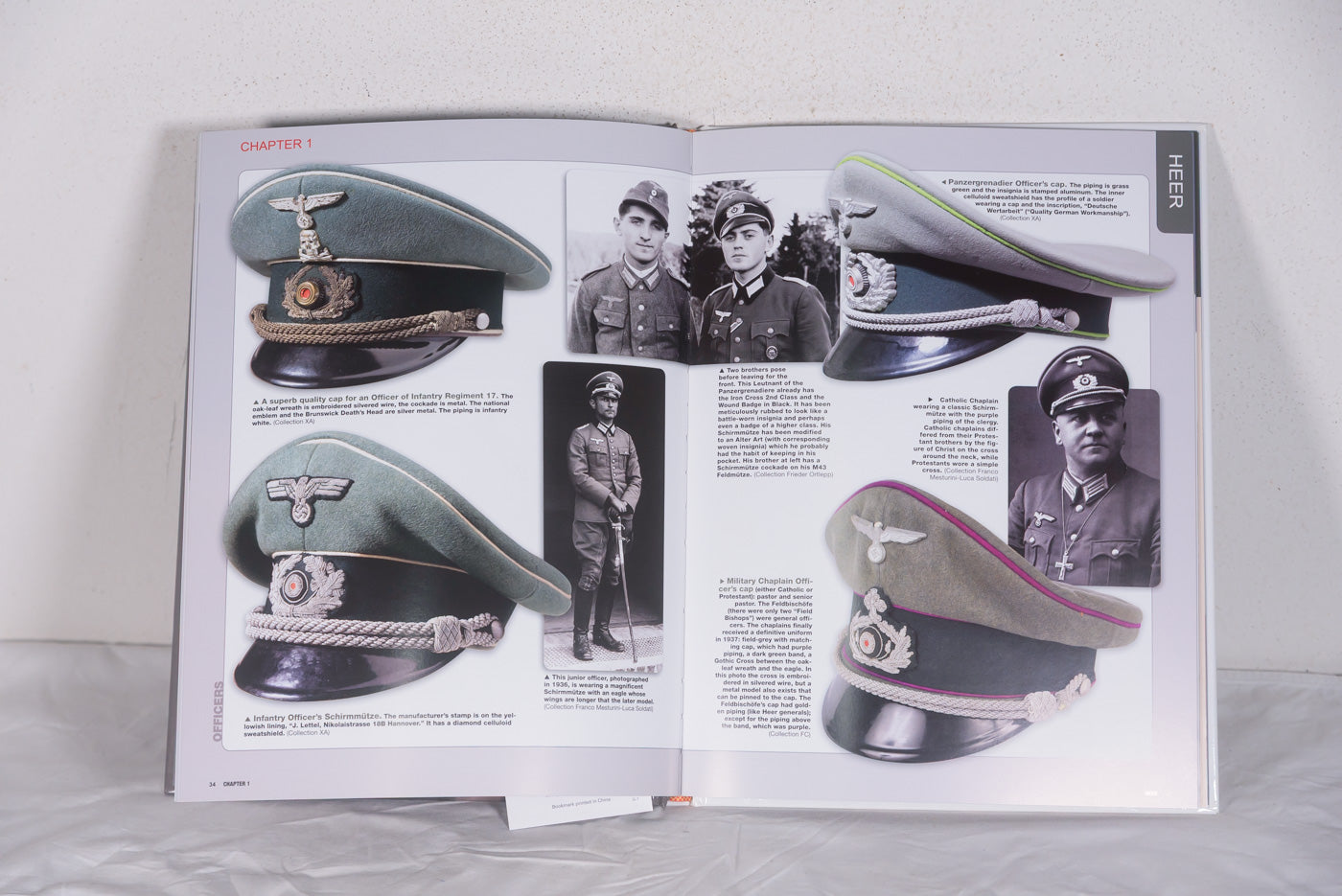 "German visor cap of the WW2" Guilhem Touratier - Laurient Charnonneau 2013