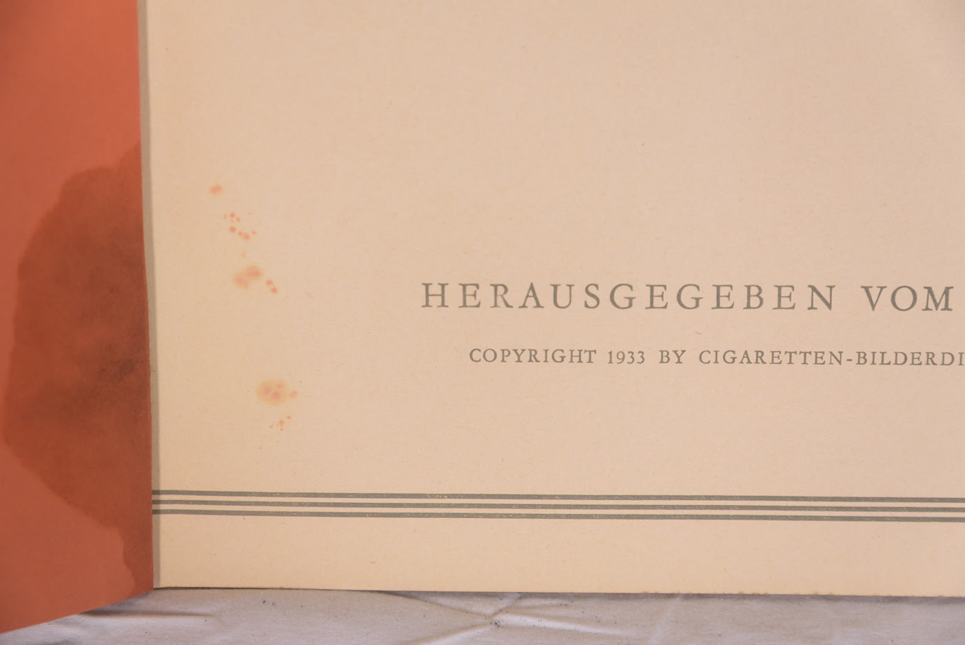 "Moderne Malerei von Impressiunismus bis zum Gegenwart" 1933 - Album figurine