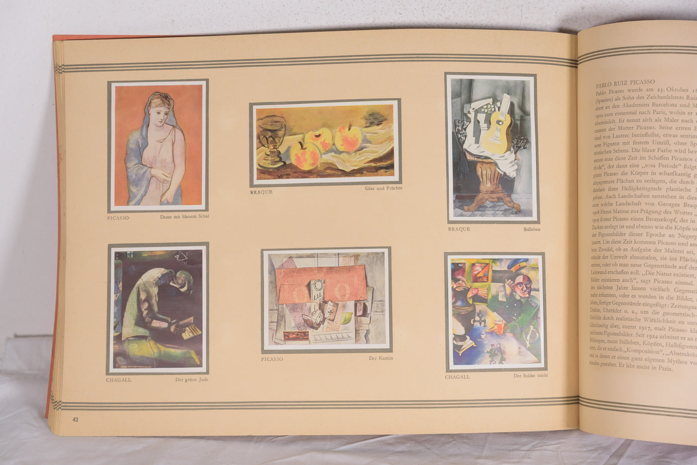 "Moderne Malerei von Impressiunismus bis zum Gegenwart" 1933 - Album figurine