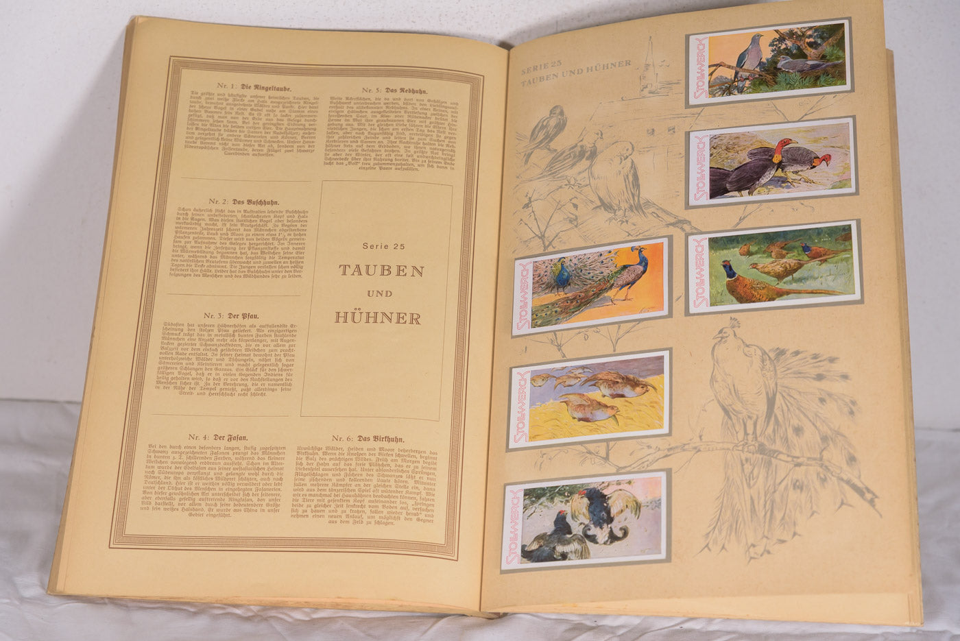 Album figurine "Aus dem Tierreich" III° Reich