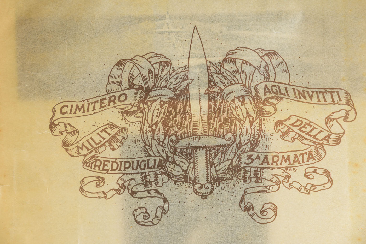 Cimitero Militare Redipuglia - "Agli Invitti della 3^ Armata"