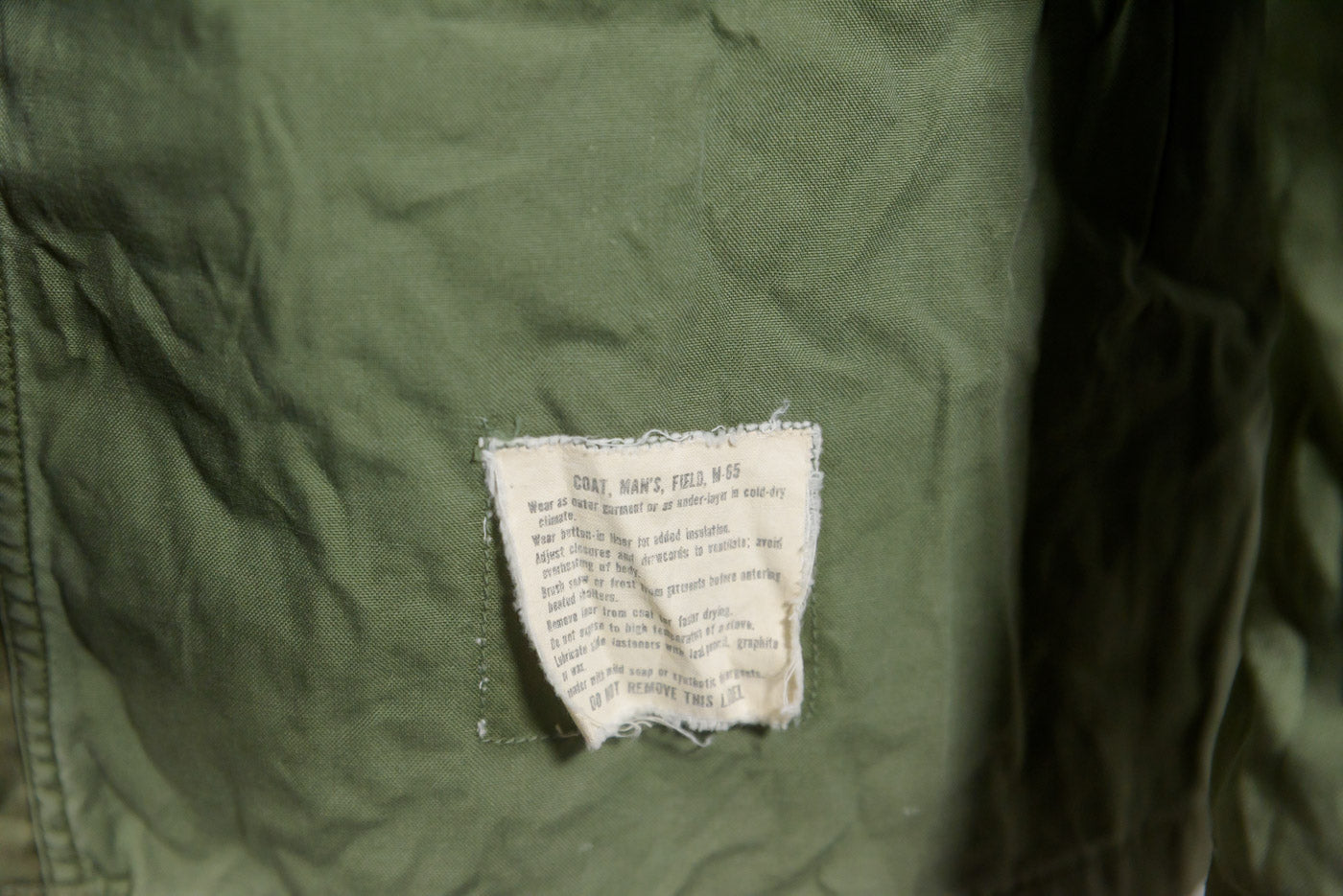 US Army Vietnam - Field Jacket M.65 - 1967