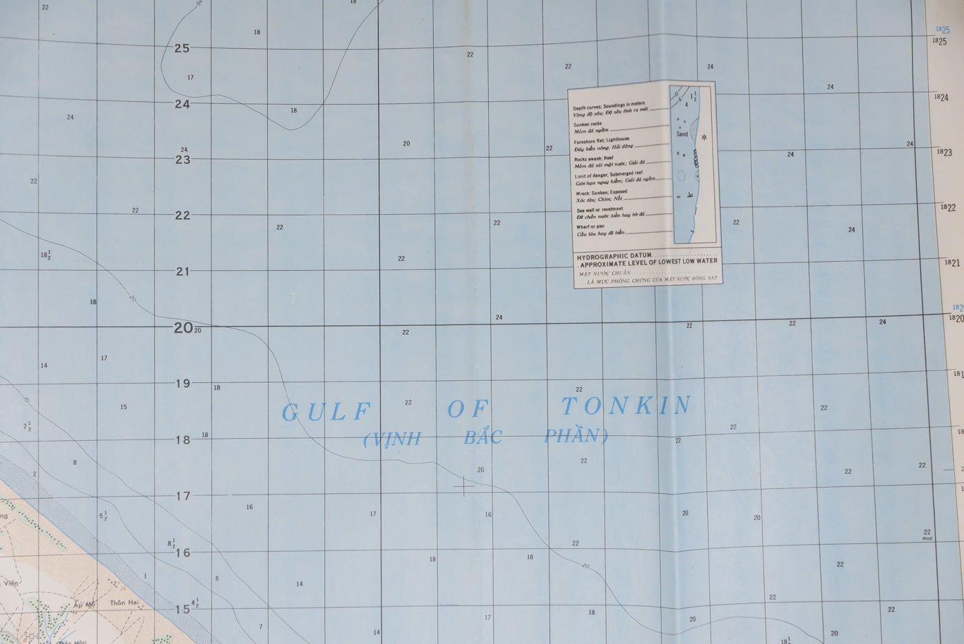 US Army Vietnam - carta topografica US località Phuoc Long, foto 6