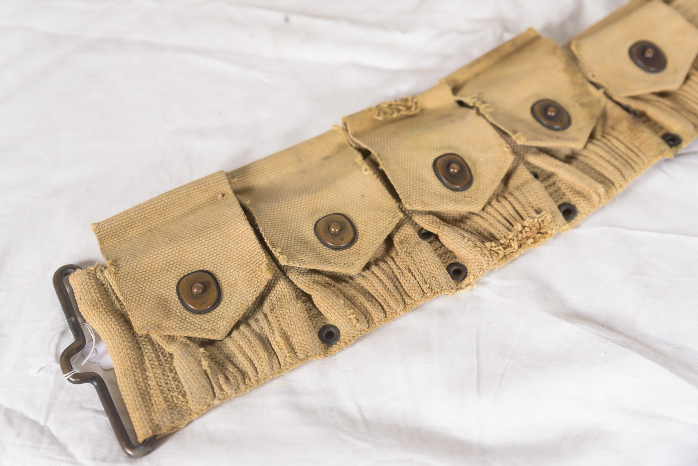 US Army WW1 - Cinturone portacaricatori Springfield