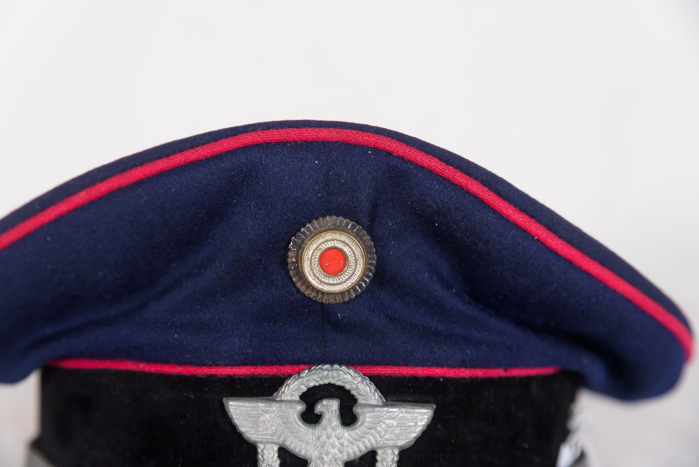 Schirmmutze truppa/sottufficiale Feuerschutzpolizei III° Reich