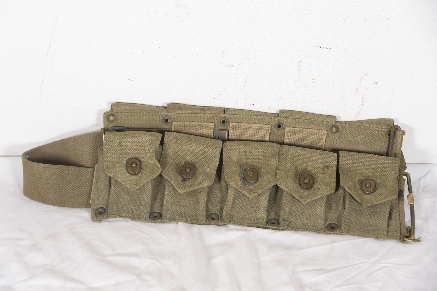 US Army Korea - Cinturone portacaricatori Garand