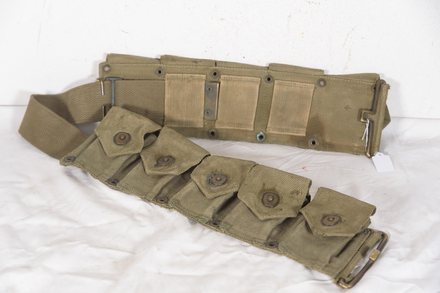 US Army Korea - Cinturone portacaricatori Garand