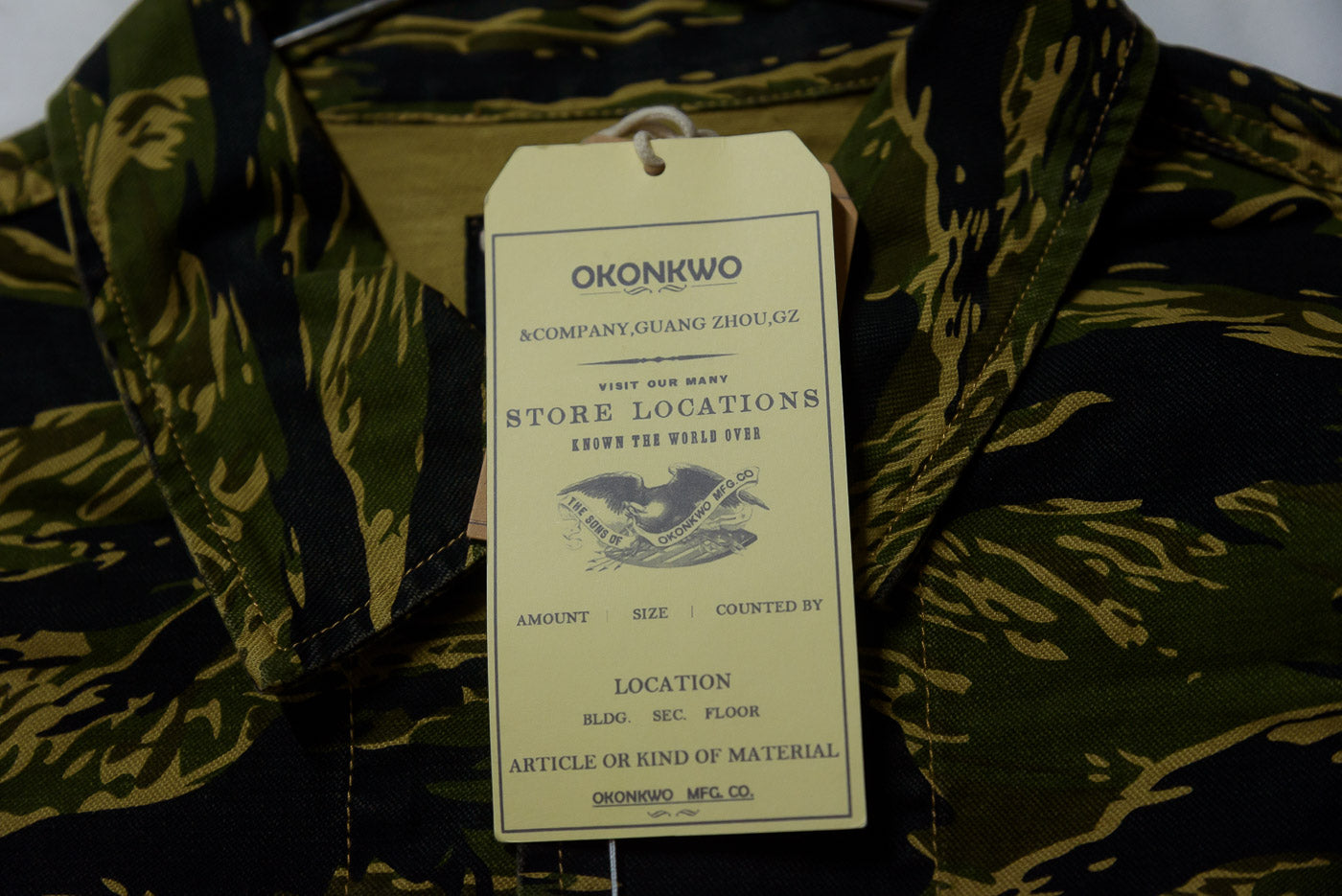 REPRO giacca "Tiger Stripes" Vietnam