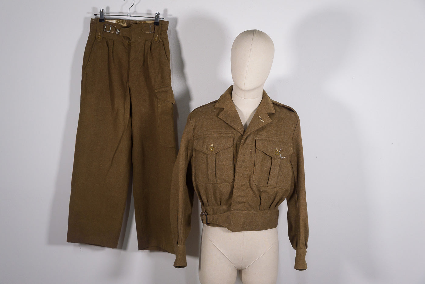 Completo Battle Dress Inglese Pattern 47/49 postbellico