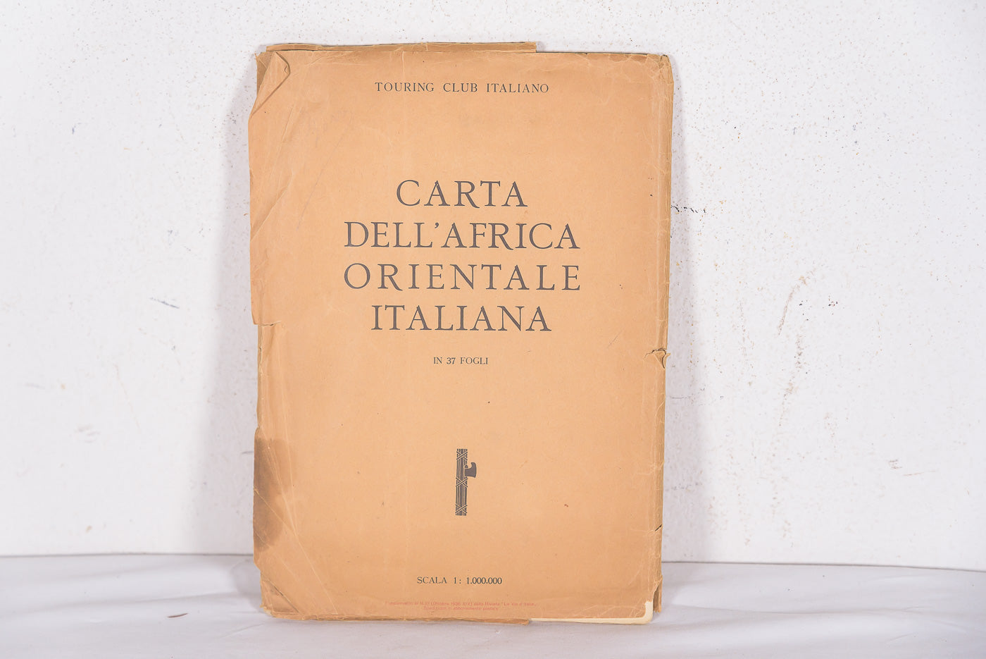 Folder TCI -Carta Africa Orientale Italiana - 11 tavole