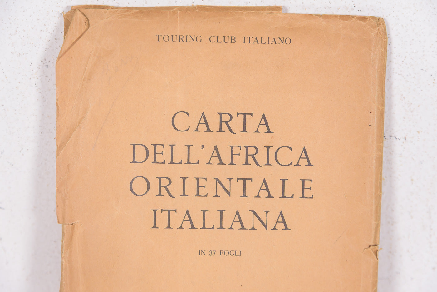 Folder TCI -Carta Africa Orientale Italiana - 11 tavole, foto 2