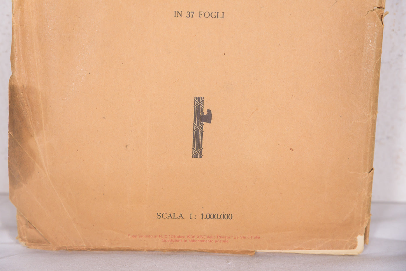 Folder TCI -Carta Africa Orientale Italiana - 11 tavole