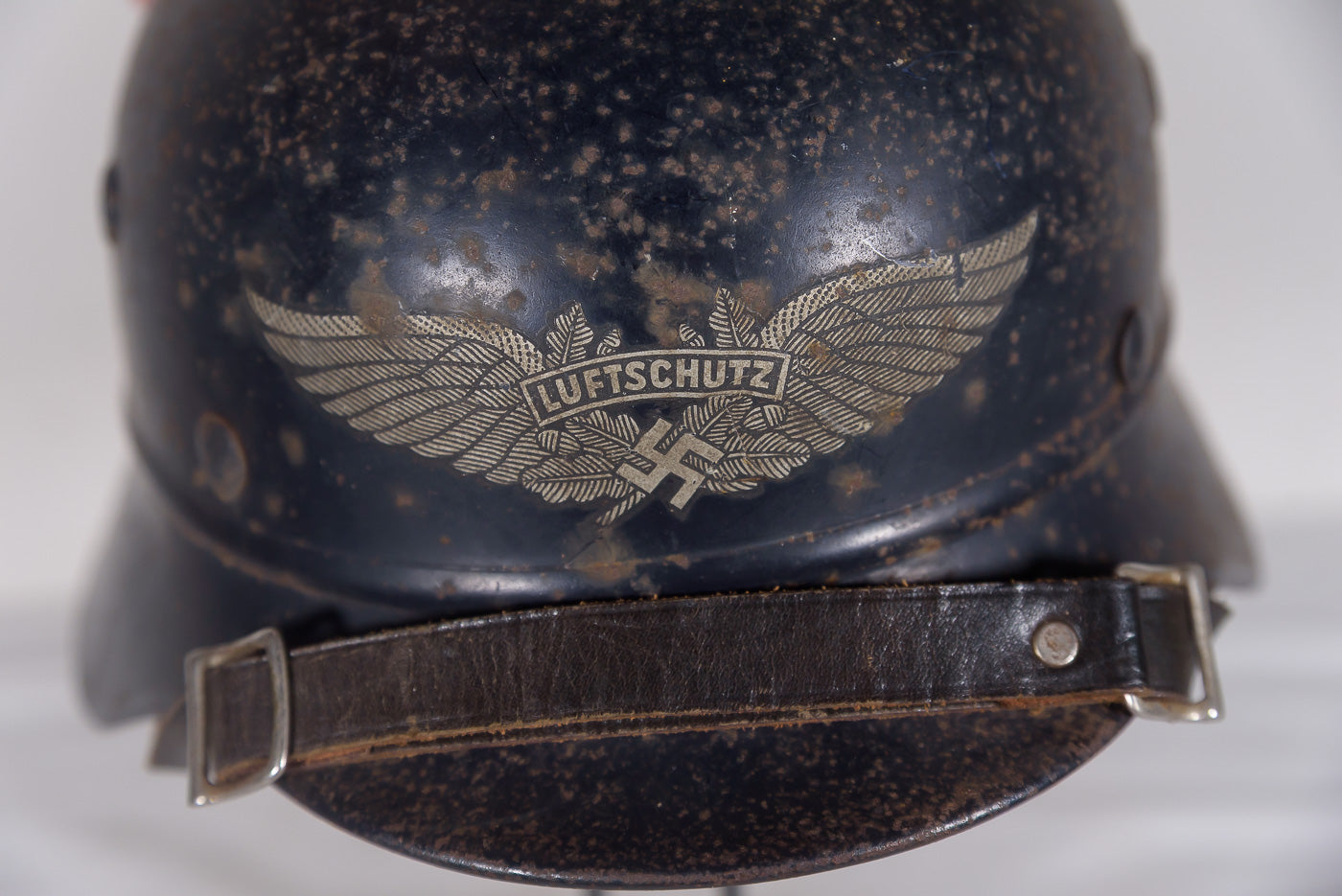 Elmetto M.40 "Beaded" Luftschutz WW2