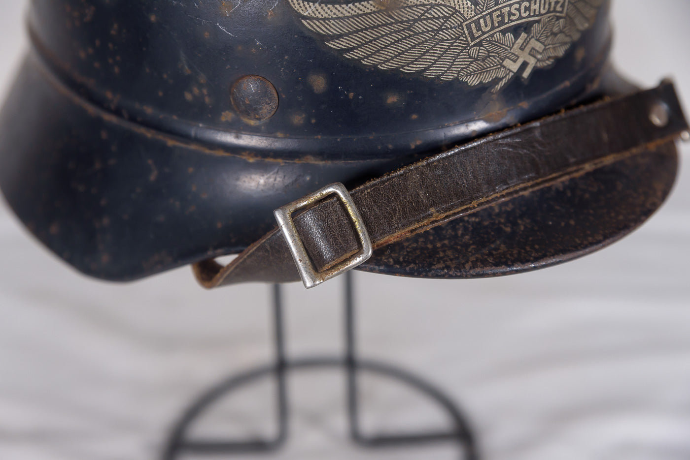 Elmetto M.40 "Beaded" Luftschutz WW2