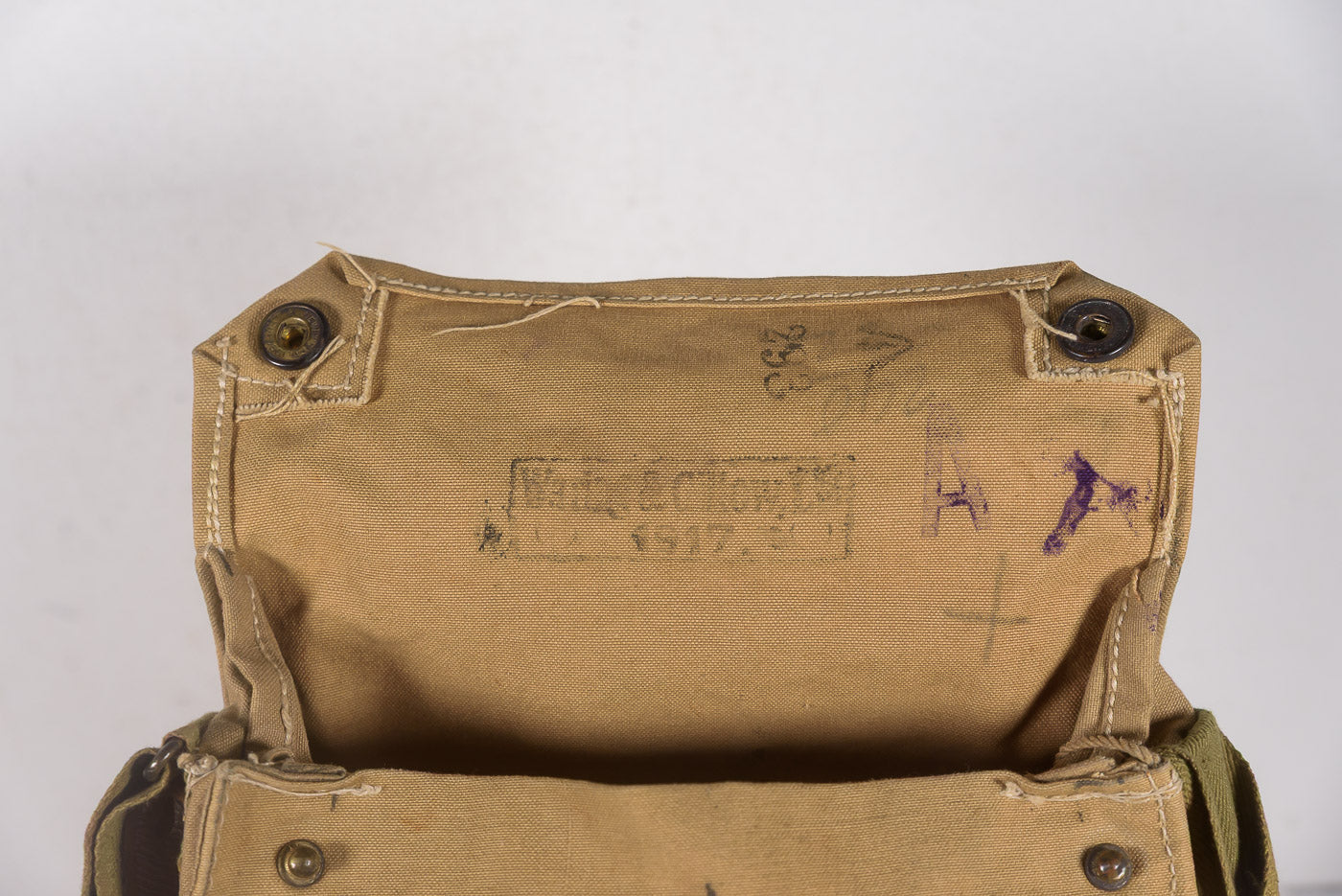 Custodia maschera antigas Inglese WW1