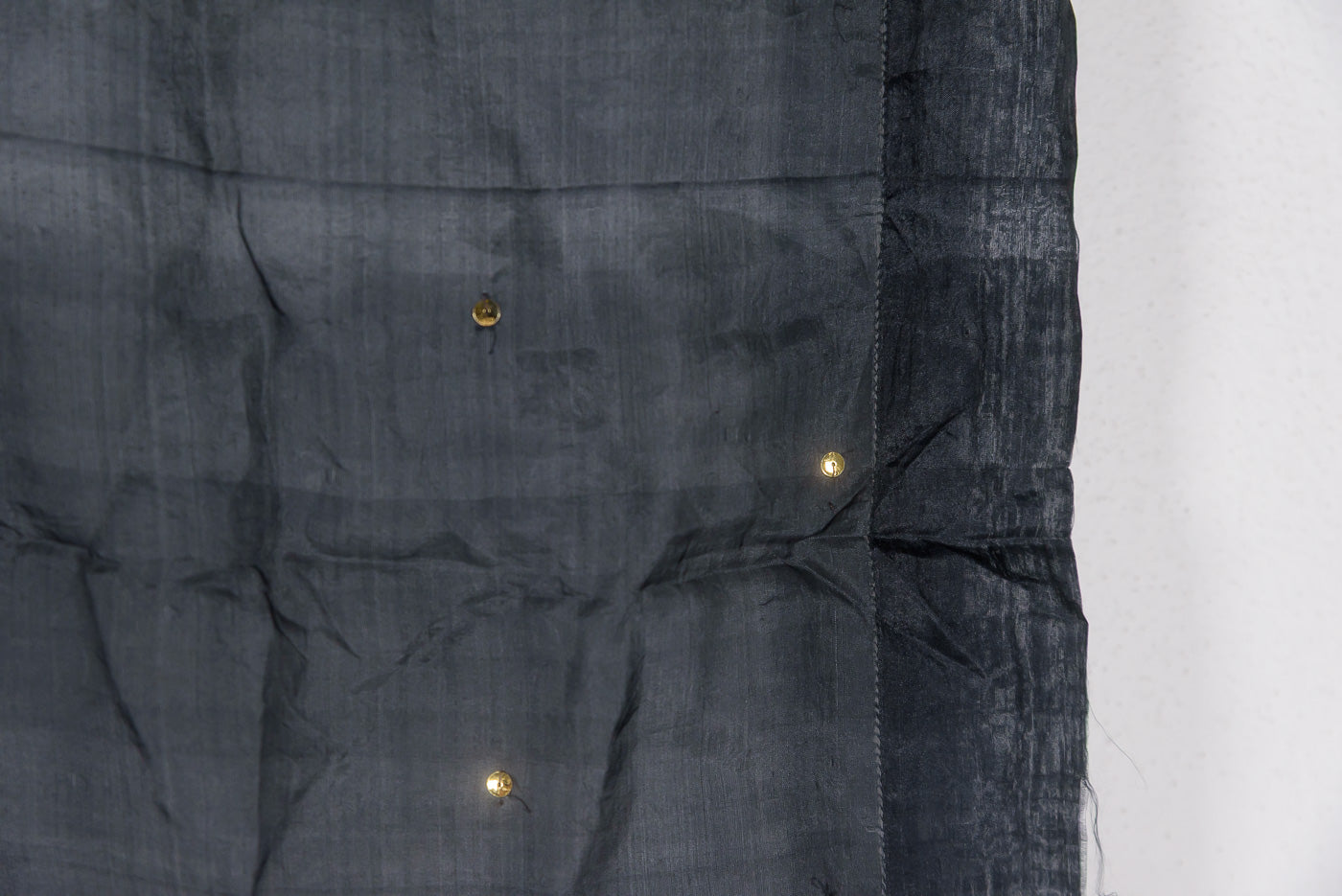 Foulard seta nera "Ricordo di Tripoli"