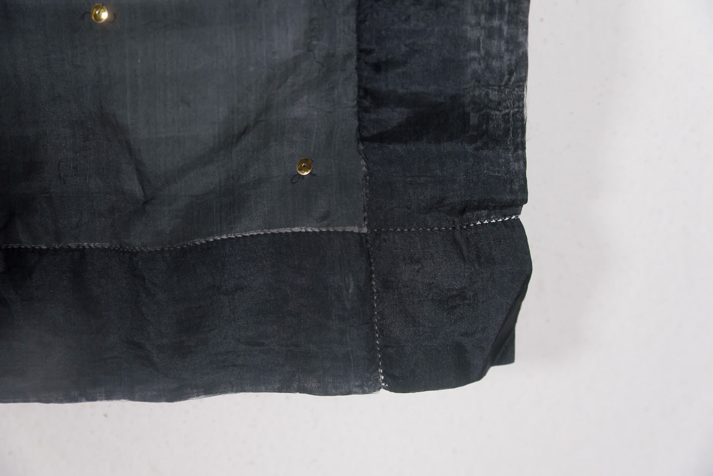 Foulard seta nera "Ricordo di Tripoli"