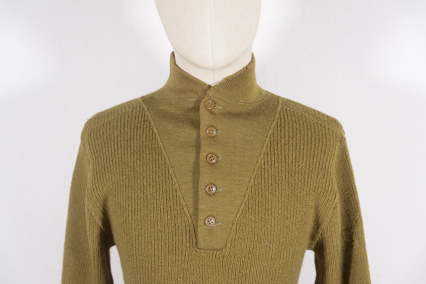 US Army WW2 - Maglione in lana "5 bottoni"