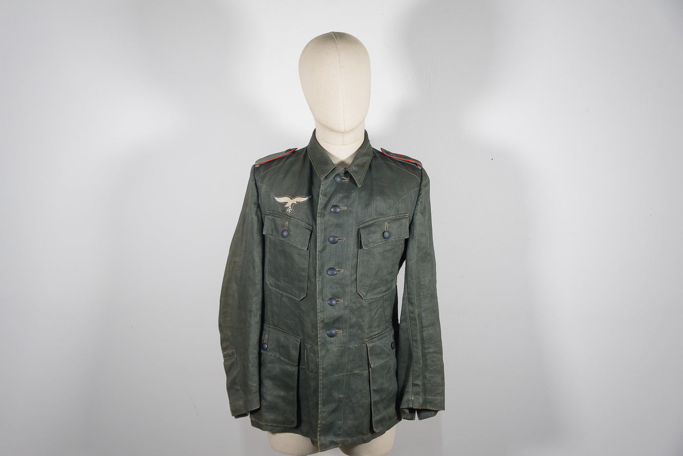 Giacca drillich truppa Luftwaffe Flak