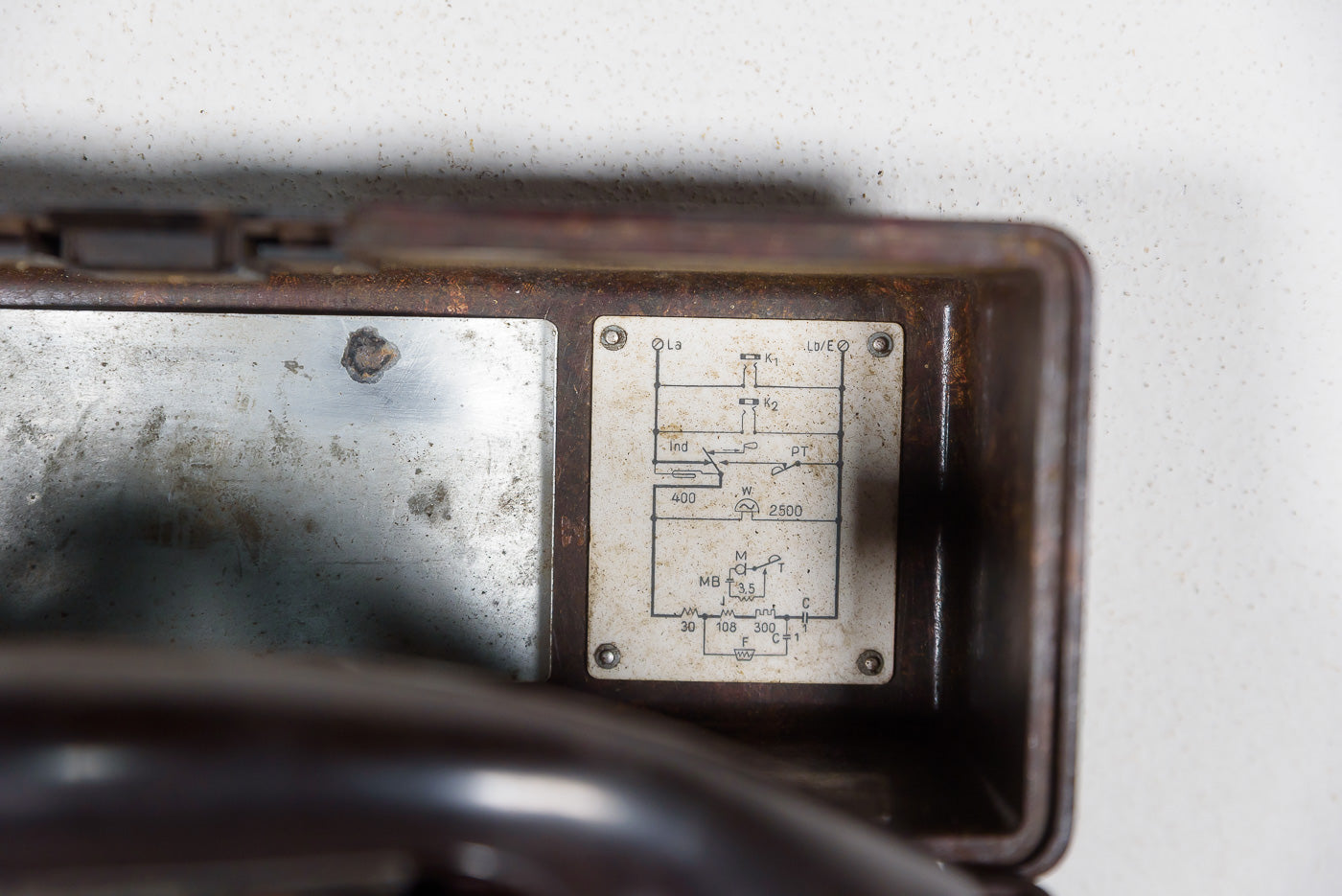 Feldfernsprecher 33 telefono da campo WH WW2, foto 5