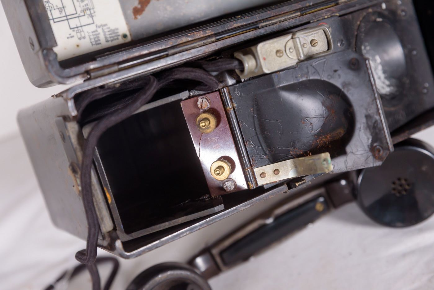 Feldfernsprecher 33 telefono da campo WH WW2, foto 11
