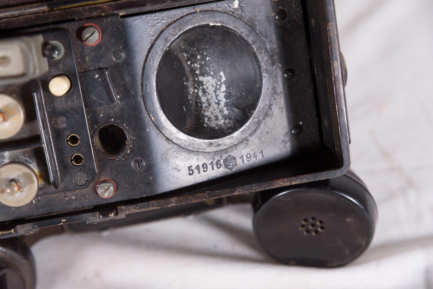 Feldfernsprecher 33 telefono da campo WH WW2