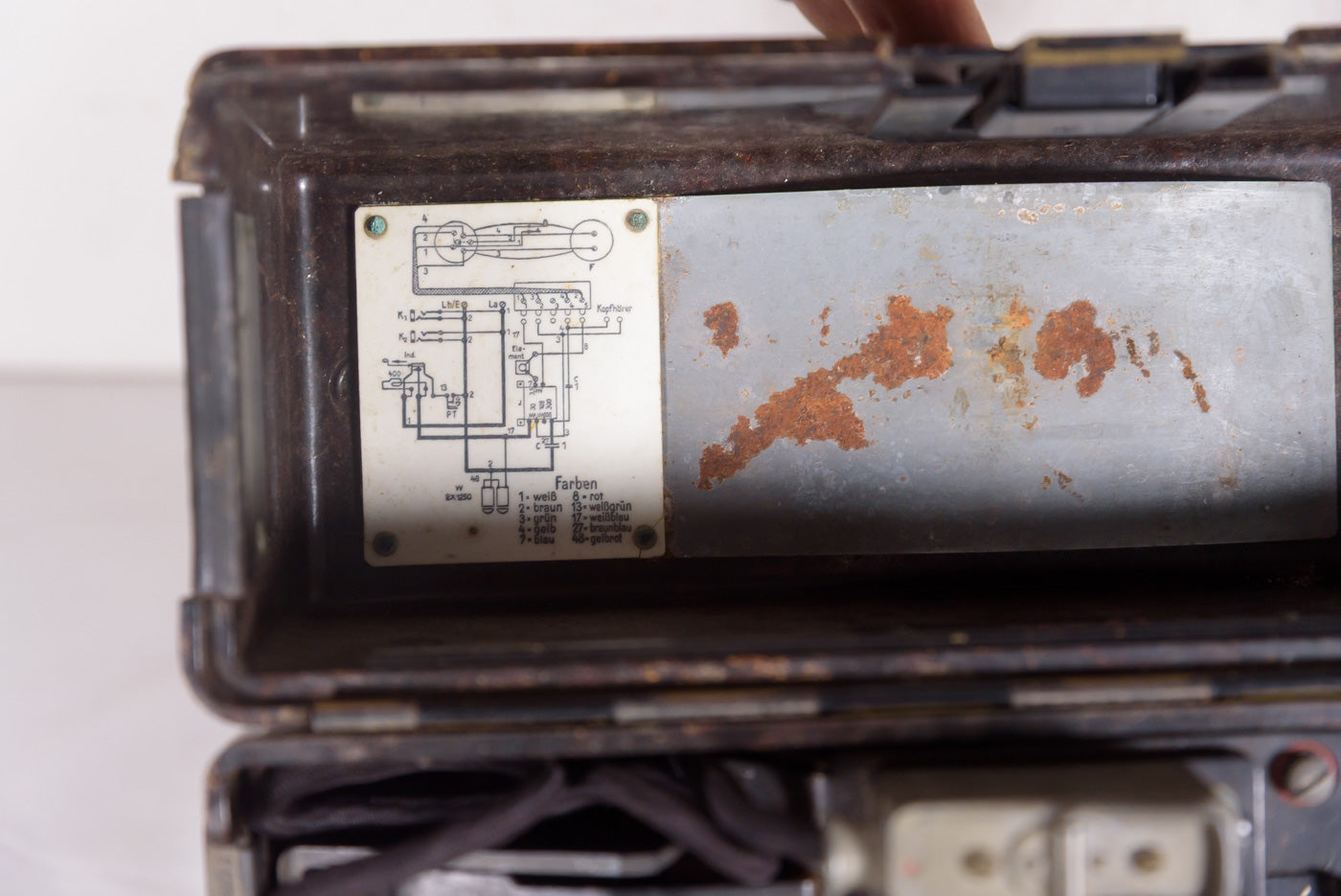 Feldfernsprecher 33 telefono da campo WH WW2, foto 15