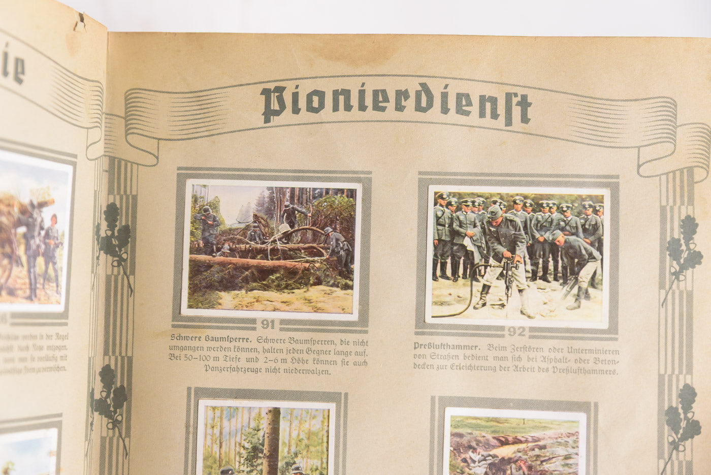 "Die Deutsche Wehrmacht” album di figurine
