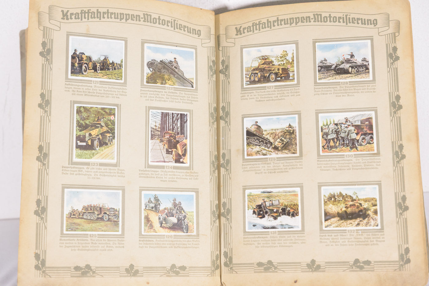 "Die Deutsche Wehrmacht” album di figurine