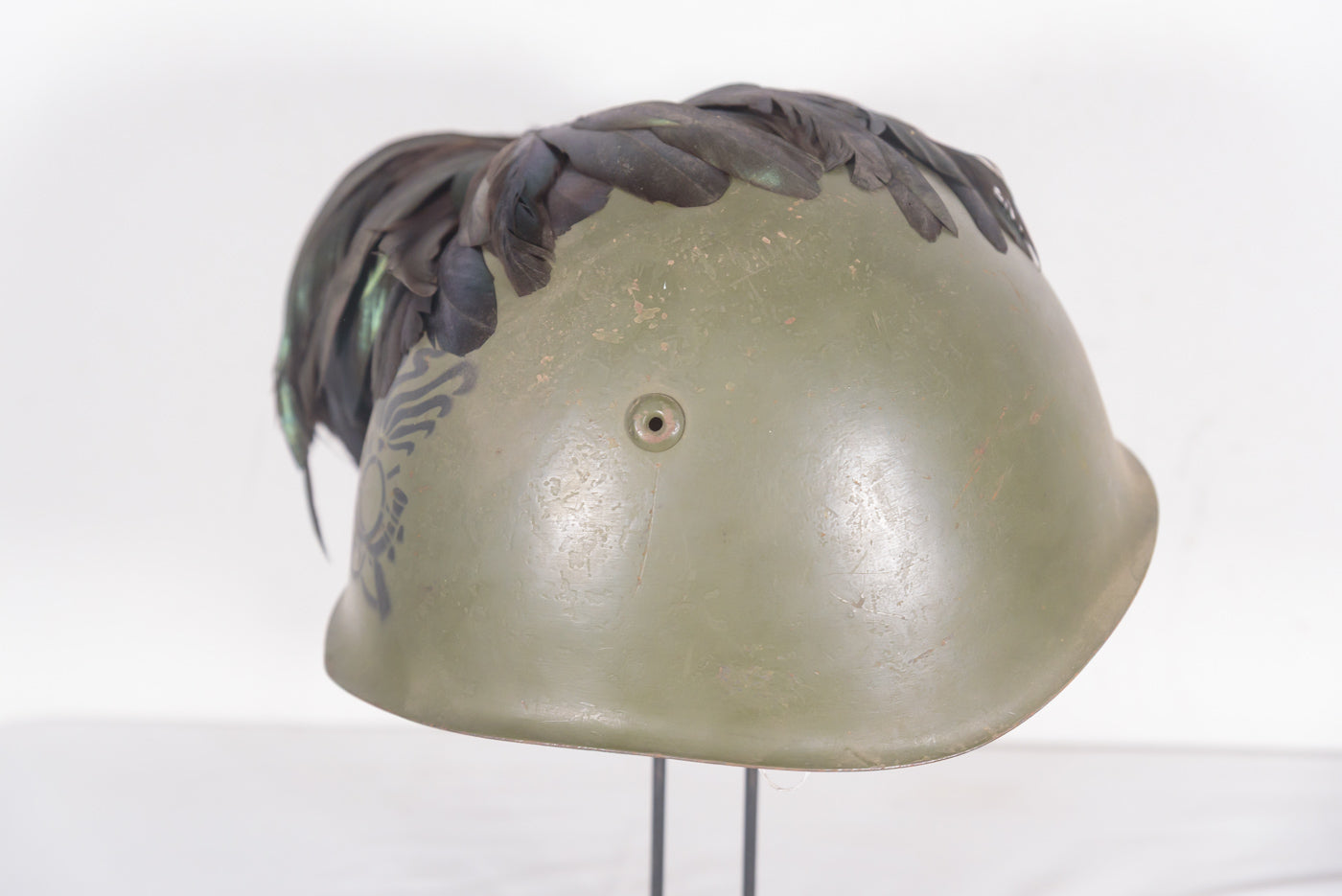 Elmetto M.33 EI anni 80' Bersaglieri
