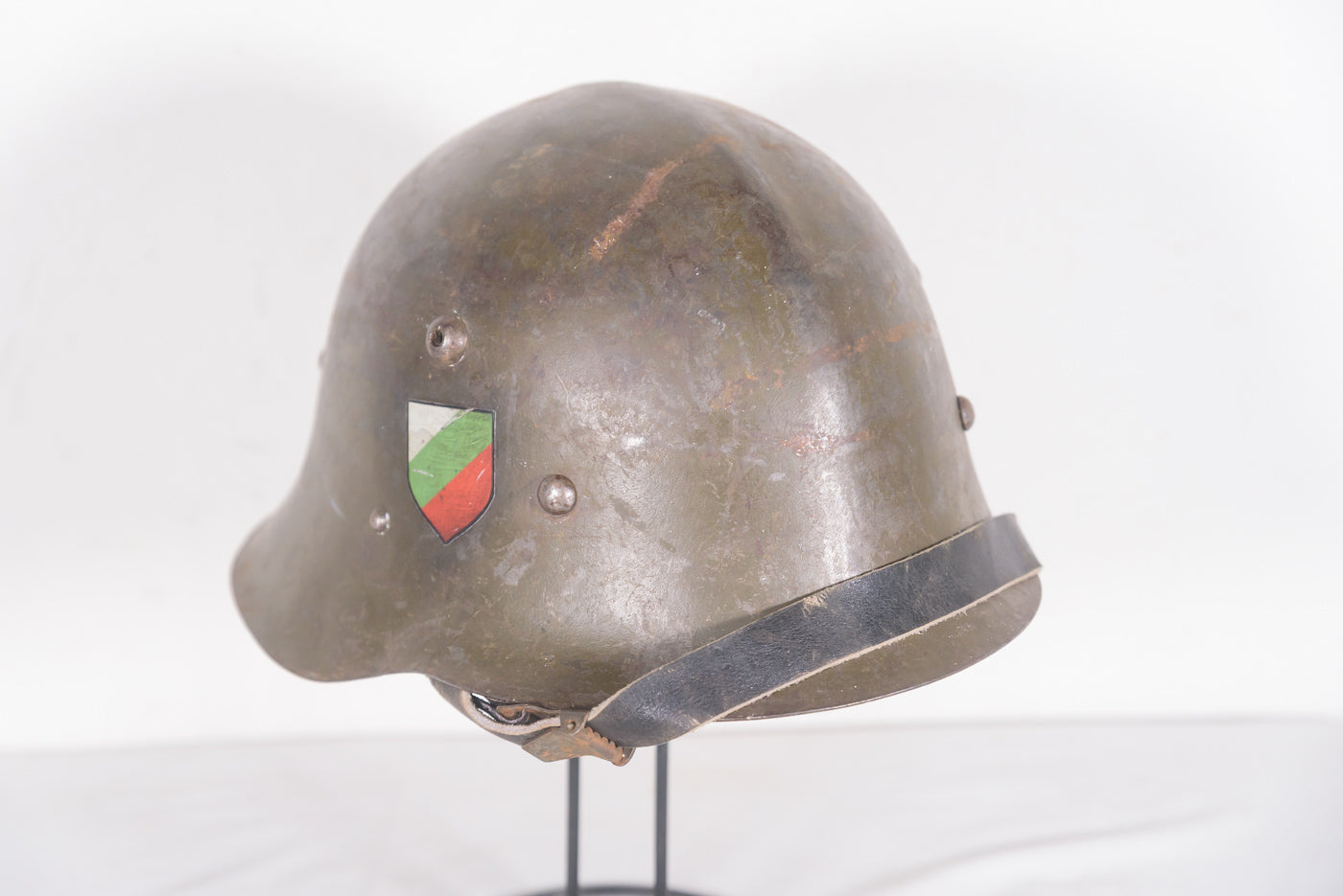 Elmetto Bulgaro M.36/C monodecal, foto 2