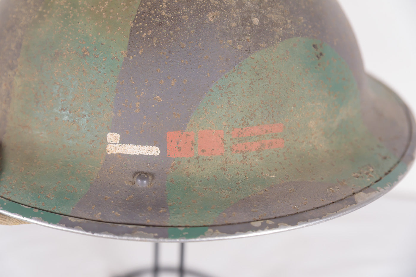 Elmetto Inglese Mk2 mimetico WW2, foto 5