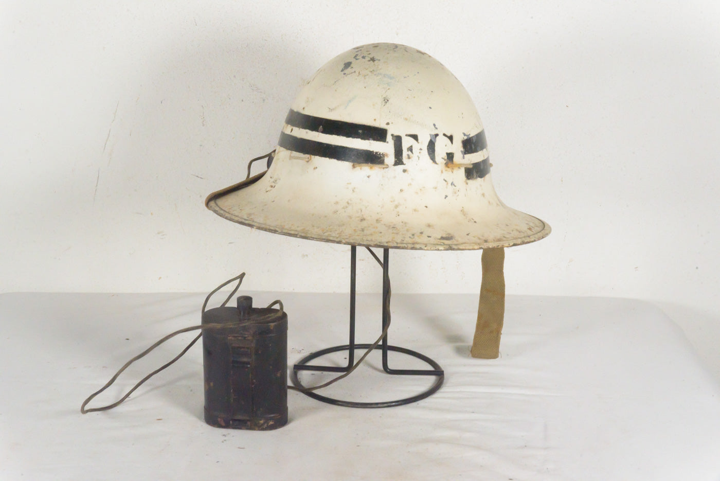 Elmetto Inglese "Zuckermann" FG con torcia - WW2