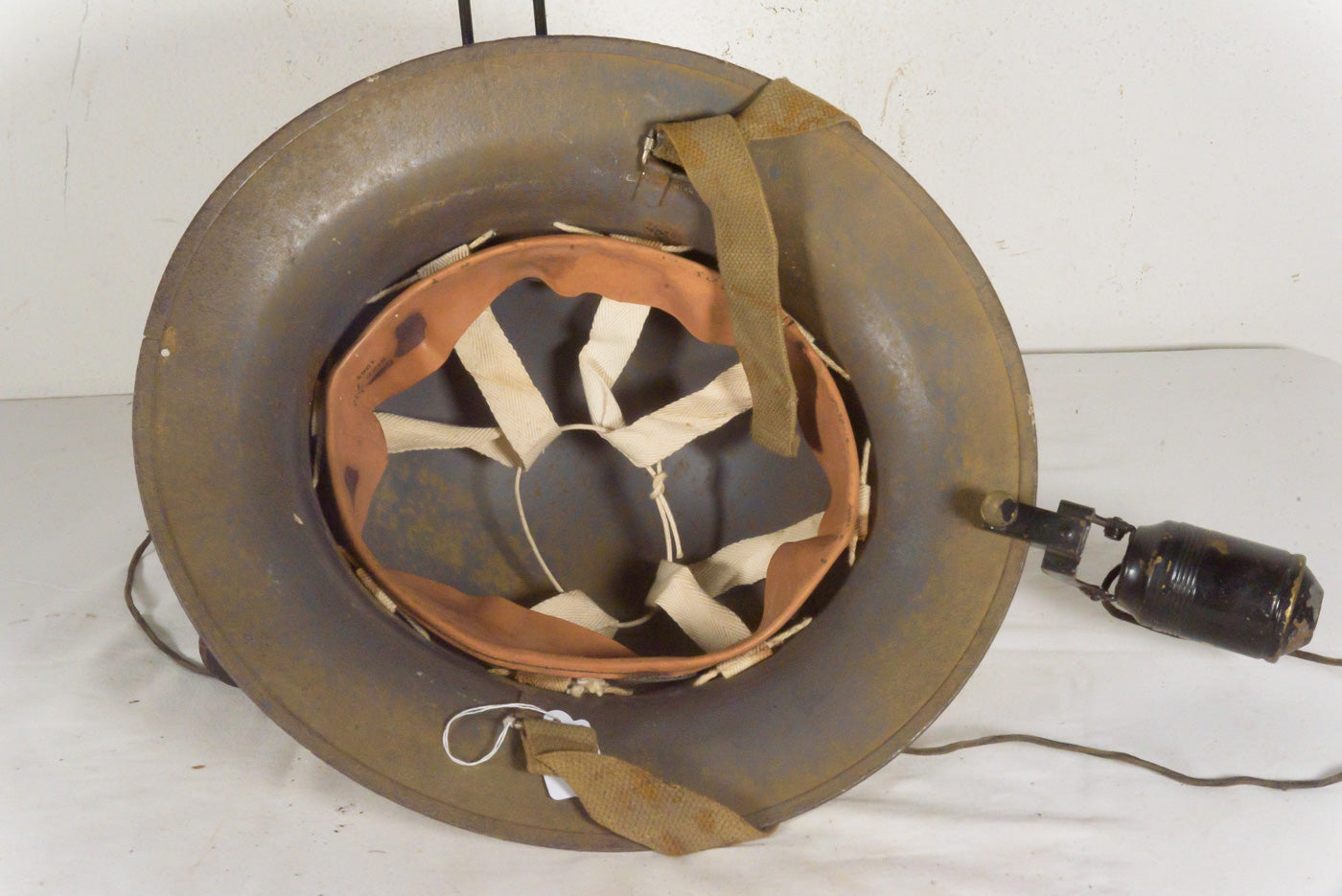 Elmetto Inglese "Zuckermann" FG con torcia - WW2